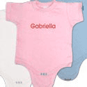 Personalized, Monogrammed Onesies